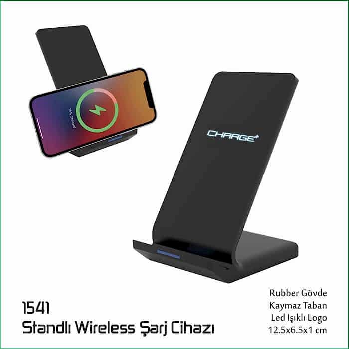 1541 Standlı Wireless Şarj Cihazı