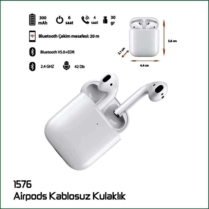 1576 Airpods Kablosuz Kulaklık