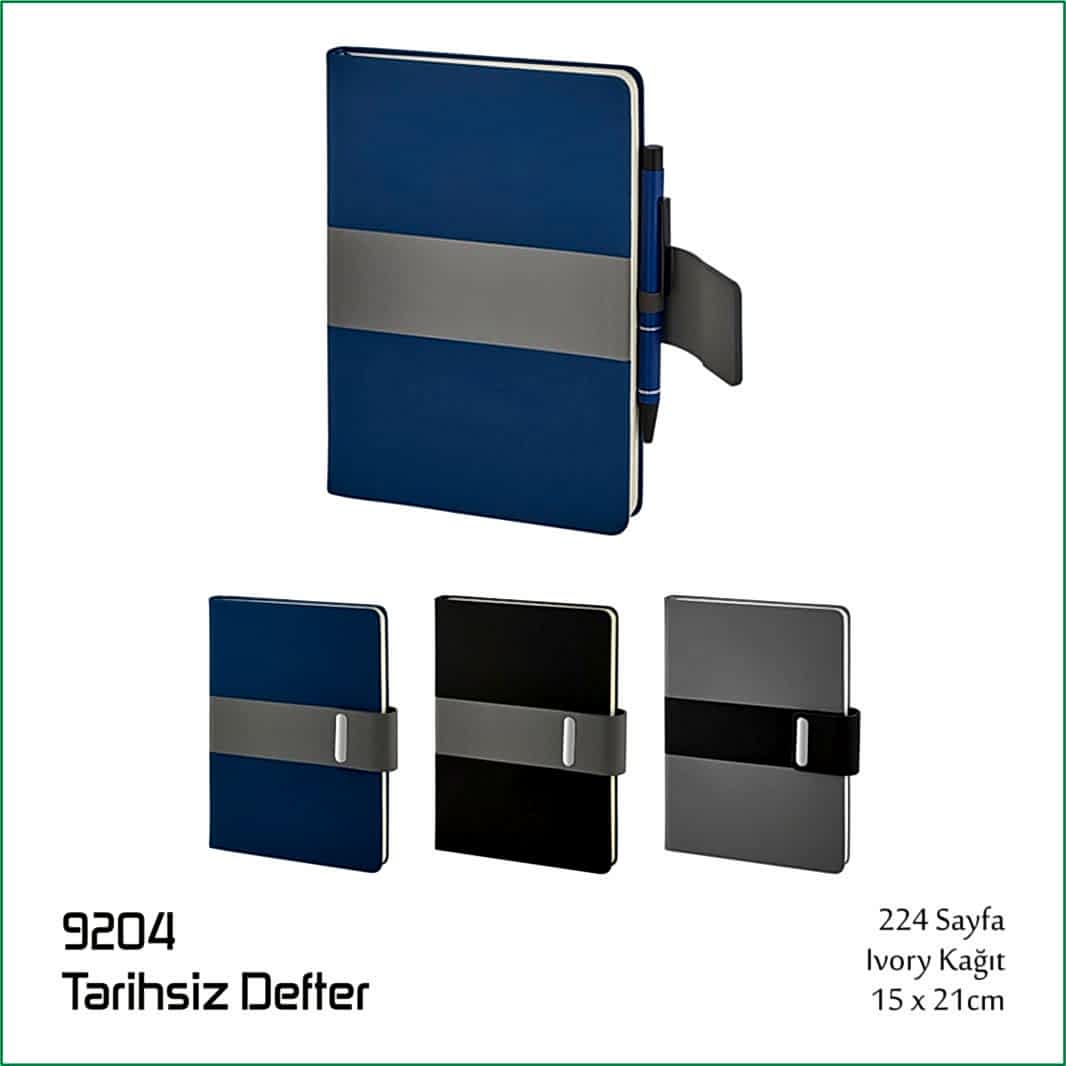 9204 Tarihsiz Defter