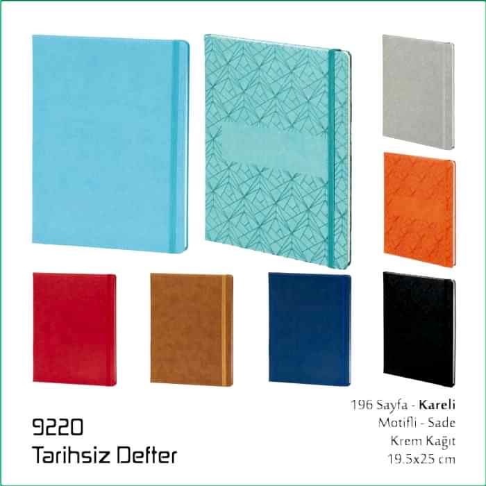 9220 Tarihsiz Defter