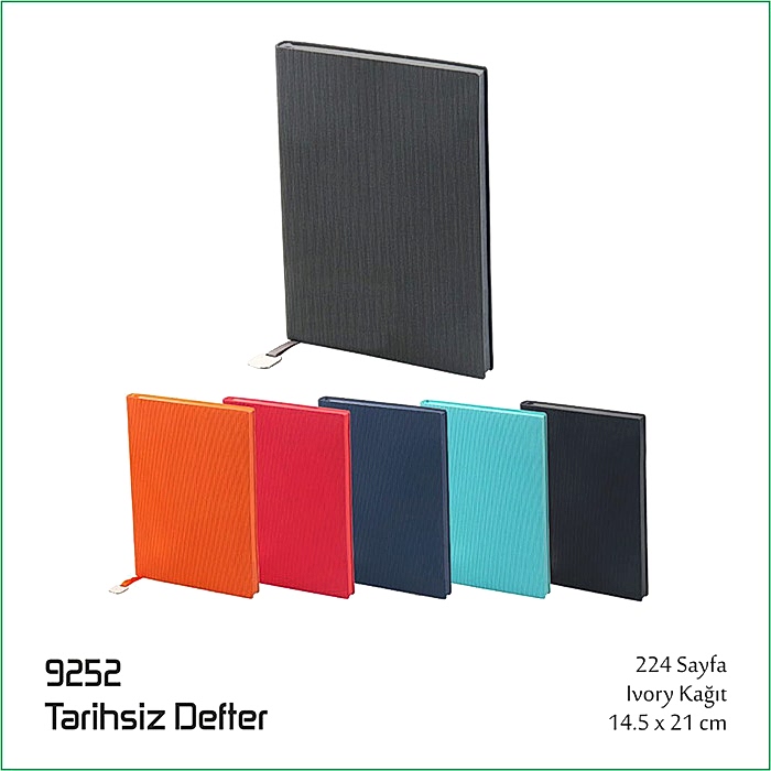 9252 Tarihsiz Defter