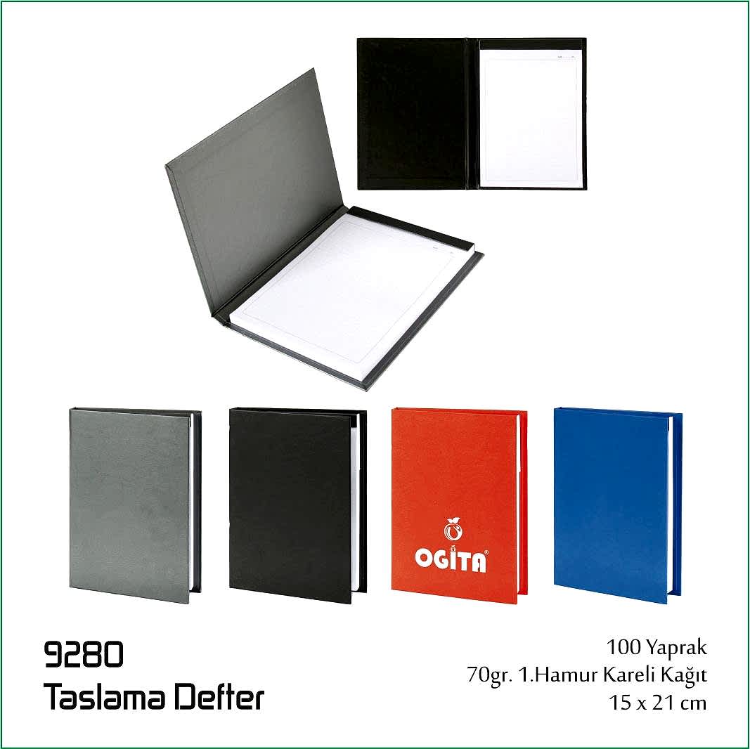 9280 Taslama Defter